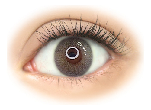 Pupilentes De Color Giolens Baby Gray