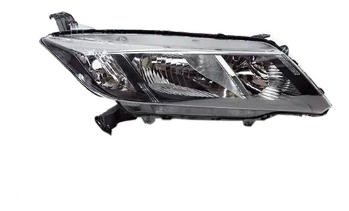 Imagem 2 de 4 de Par Farol Honda City 2014 2015 2016 Máscara Negra