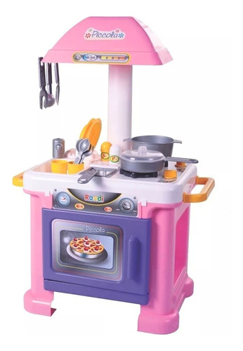 Imagen 1 de 7 de Set De Cocina Infatil Con Accesorios Rondi Piccola