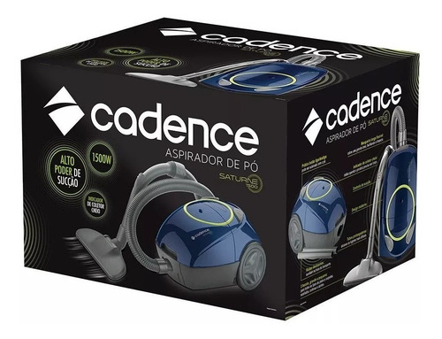 Aspirador De Pó Cadence Saturne Alto Poder Sução