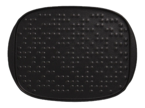 Plato Rectangular Porcelana Negro 33cm Neofusion Rak