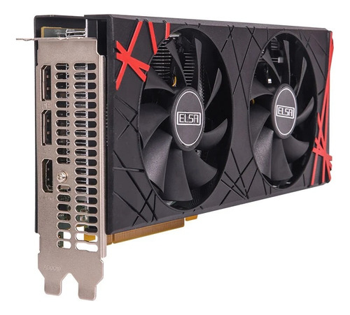 Elsa Radeon Rx 580 8gb Gddr5 256bit Tarjeta Gráfica Gamer