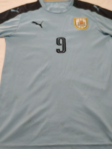 Camiseta De Fútbol De Selección De Uruguay Puma Suárez 