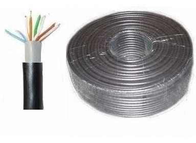 Imagen 2 de 3 de 70 Mts Cable Premium Marca Glc Exterior Cobreado Doble Vaina