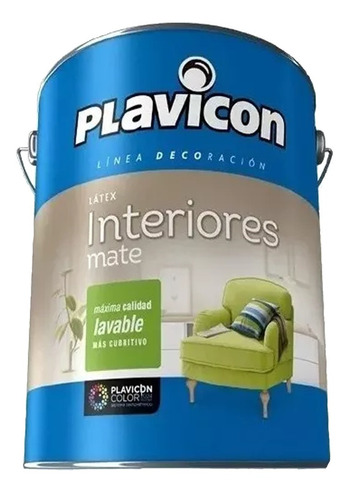 Plavicon Látex Interior Mate Blanco X 20 Lts Universo