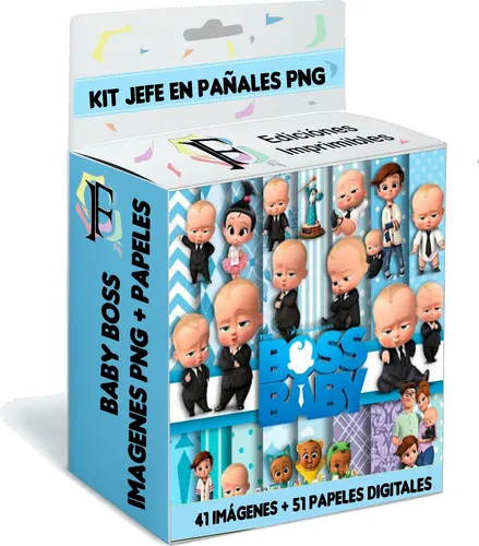 Baby Boss -pack De Imágenes Digitales Png Y Papeles