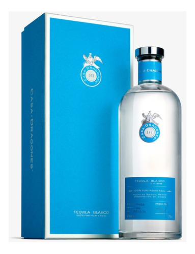 Tequila Casa Dragones Blanco Con Estuche