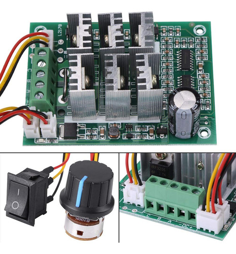 Controlador De Velocidad Para Motor Sin Escobillas 15a