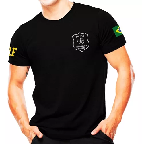 Camiseta Policia Rodoviaria Federal | MercadoLivre 📦