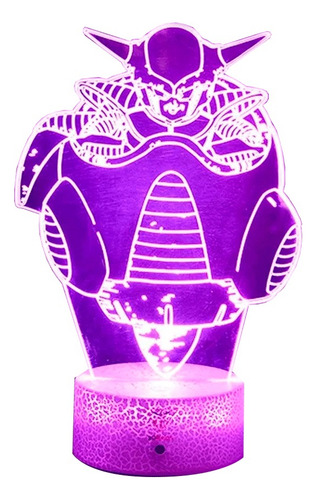 Lámpara 3d Freezer Dragon Ball Z Base Griet