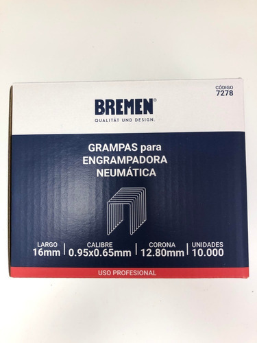Grampas 80/16 (12,8mmx16mm) X 10.000 U. Bremen, Bta, Barovo