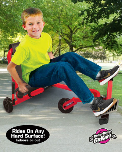 Go Kart Roller Racer Swing Side-to-side Zig-zag Motion