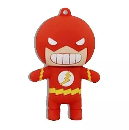 Pendrive Flash Personaje 16 Gb Silicona Animado Superheroe
