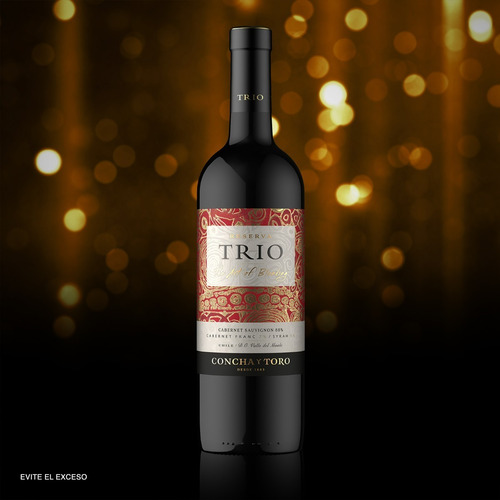 Trio Vino Tinto Cabernet Sauvignon, Cabernet Franc, Shiraz 7