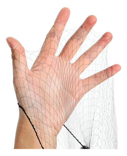 100 Unidades De Malla Elástica Invisible Para El Cabello (ne
