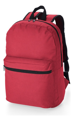 Bolsa Escolar Feminina Mochila Academia Fitness Reforçada Cor Vermelho