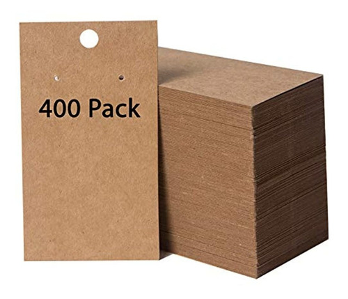 Paquete De 400 Tarjetas Para Pendientes, Tarjetero