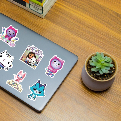 Imagen 6 de 7 de Gabby's Dollhouse - Set De 50 Stickers / Calcomanias