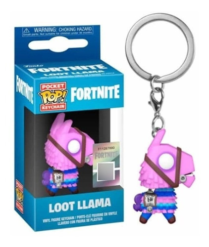 Pocket Pop! Lot Llama Llavero Fortnite