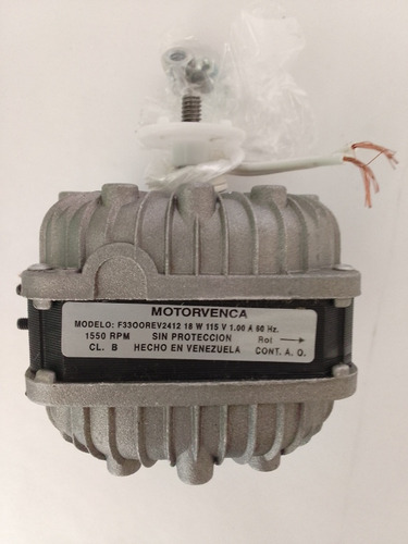 Motor Motorvenca 18w 115v 1550rpm Ccw Rev-3401