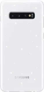 Case Samsung Led Back Cover Para Galaxy S10 Plus Blanco