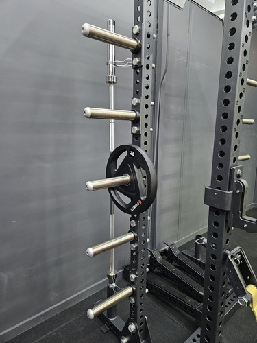 Beast Rack Gimnasio Acero Sentadilas Dominadas Gftiness Estructura Negro Tapizado Negro