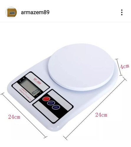 Imagem 5 de 6 de Balança Digital De Cozinha Alta Precisão - 1g Até 10kg