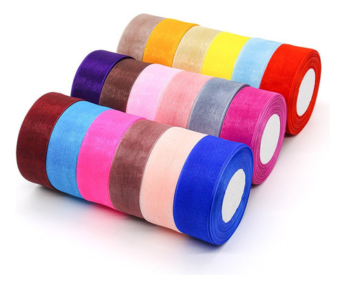 . 4 Rollos De Cinta De 4 Cm De Ancho Con Una Longitud Total