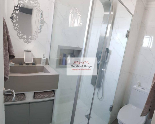 Imagem 30 de 30 de Cobertura Com 3 Dormitórios À Venda, 112 M² Por R$ 647.000,00 - Jardim Las Vegas - Guarulhos/sp - Co0031