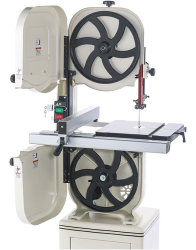 Imagen 5 de 7 de Sierra Cinta Industrial Shop Fox 1hp 14 Carpintero W1706
