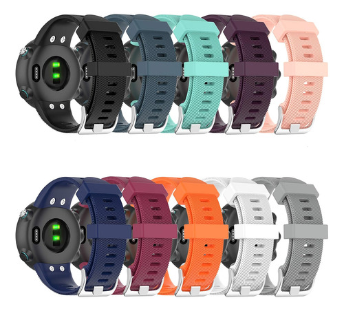 Fitturn Band Compatible Con Garmin Swim 2 Smart Watch, Corre