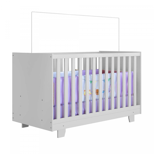 Berço Mini Cama Life Tigus Baby Branco Ffwt