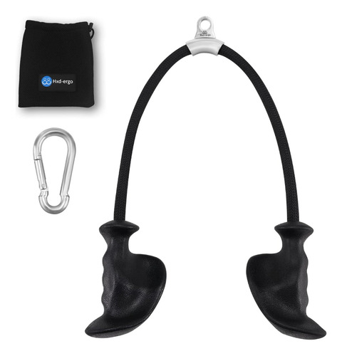 Cuerda De Tríceps Con Asas Ergonómicas, Ejercicio Gimnasio