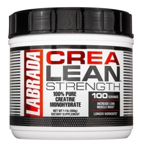 Suplemento em pó Labrada  Crealean Strength creatina Crealean Strength em pote de 500g