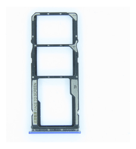 Bandeja Porta Sim Para Xiaomi Poco M3 Azul