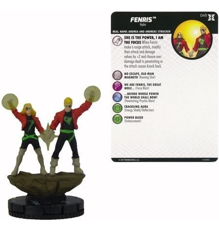 Heroclix - Fenris #049 - Deadpool And X-force Boost - Marvel