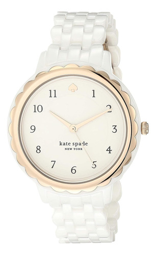 Reloj Pulsera Mujer  Kate Spade Ksw1583 Blanco