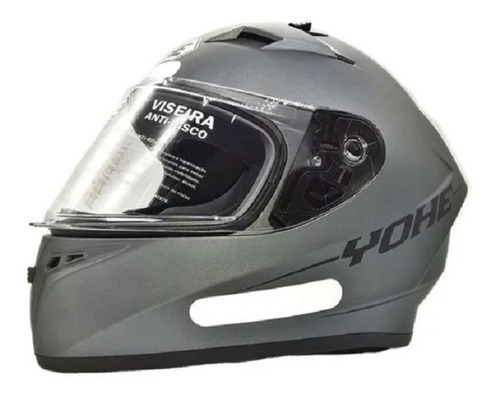 Capacete Helt Polar Preto Cor Cinza Tamanho Do Capacete 62xl