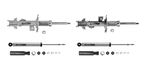 Paquete 4 Amortiguadores Nissan Tiida 2009 1.8 Lts