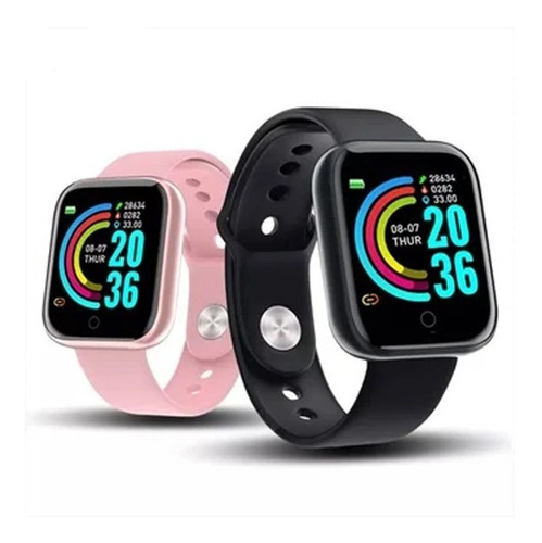 Imagen 3 de 10 de Smart Band Watch D20 Pro Reloj Bt Ritmo Cardiaco Oxímetro