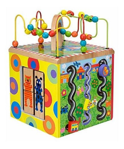 Cubo De Actividades De Madera Alex Discover My Busy Town