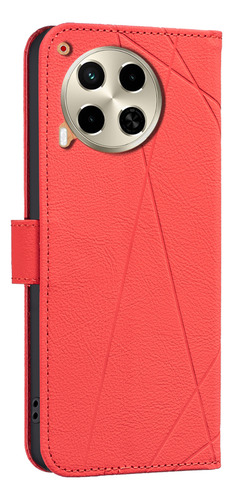 Funda Para Tecno Camon Series Flip Leather Wallet Case