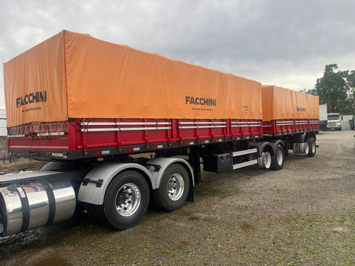 Bitrem Facchini Graneleiro 7,10 X 1,80 Impecavel Sem Pneus