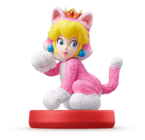 Figura Amiibo Super Mario Cat Peach Nueva Sellada