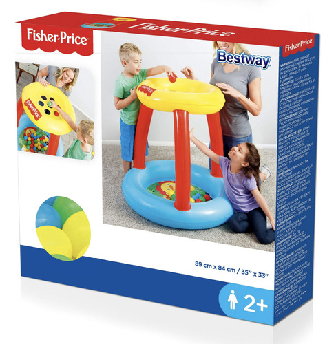Piscina Con Pelotas Fisher Price Con Techo Bestway 93541