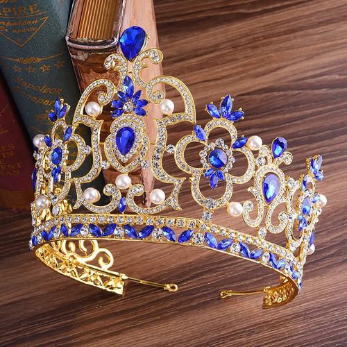 Corona Metálica Miss Reina Rey