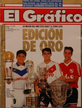 El Grafico 3926 Edicion De Oro Velez Campeon Del Mundo 94