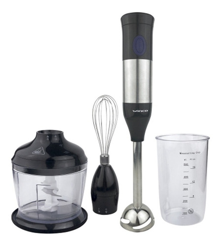 Minipimer Batidora De Mano Mixer Licuadora Kit Winco W09