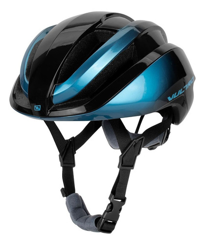 Capacete De Ciclismo Bike Vultro Podium - Cores Variadas Cor Azul Tamanho M