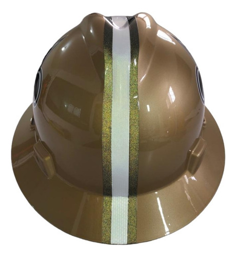 Casco De Seguridad Msa Dorado Nfl New Orleans Saints